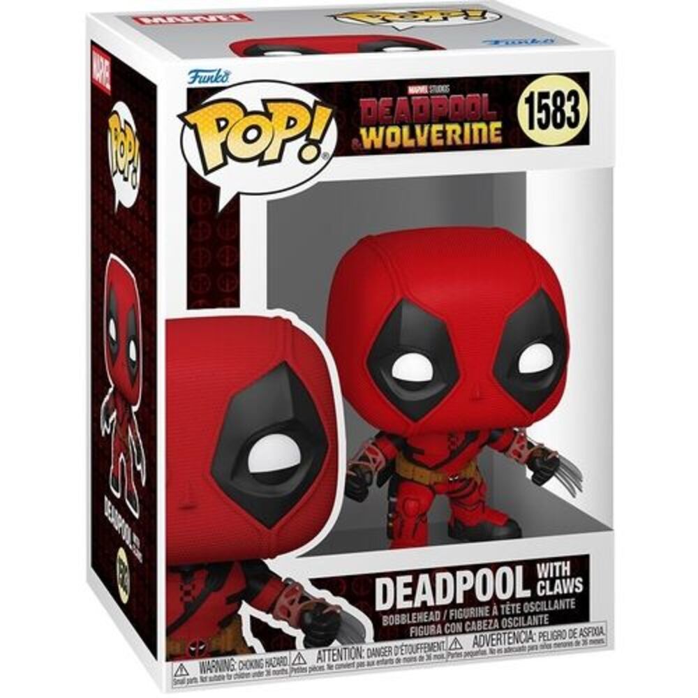 Funko POP! Marvel: Deadpool 3 - Deadpool with claws  COLLECTIBLES - Picture 3 of 3